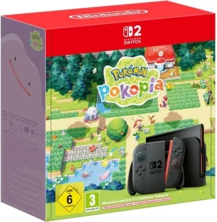 Nintendo Switch 2/ Incluye Código Juego Pokemón Pokopia