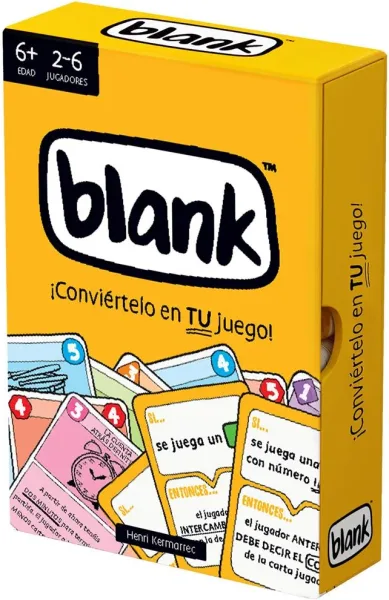 Juego de mesa blank pegi 6