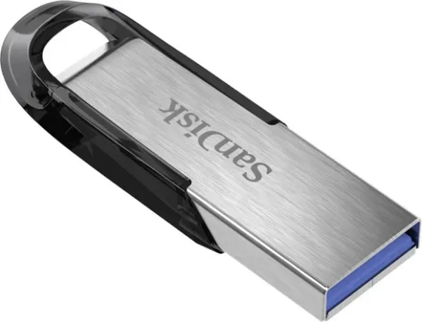 SanDisk ULTRA FLAIR unidad flash USB 64 GB USB tipo A 3.0 Negro, Plata