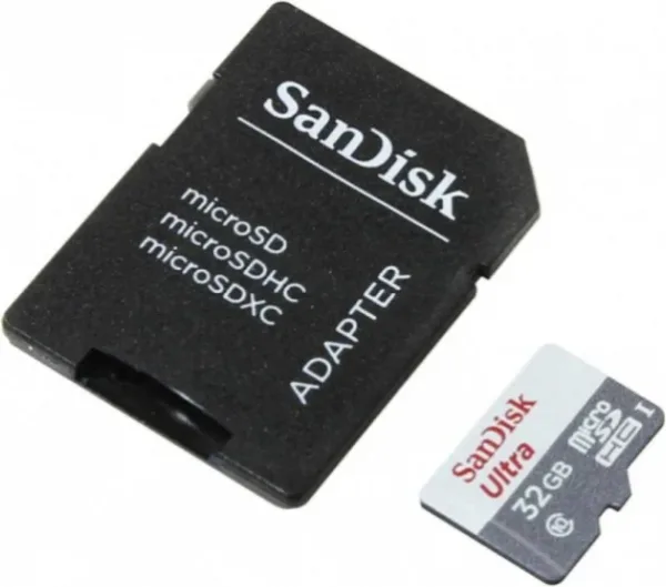 MICRO SD 32 GB 1 ADAP. CLASS 10 SANDISK