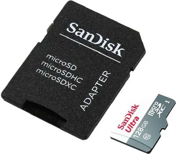 MICRO SD 128 GB 1 ADAP. CLASS 10 SANDISK
