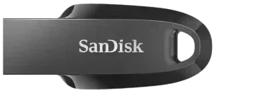 SanDisk Ultra Curve unidad flash USB 64 GB USB tipo A 3.2 Gen 1 (3.1 Gen 1) Negro