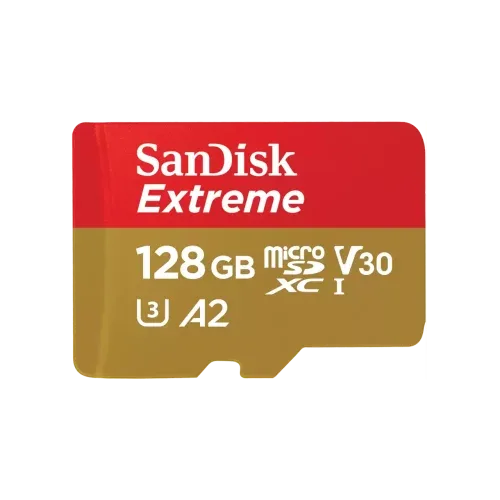 SanDisk Extreme 128 GB MicroSDXC UHS-I Clase 10
