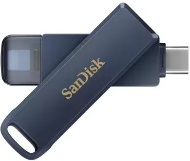 SanDisk iXpand unidad flash USB 64 GB USB Type-C / Lightning 3.2 Gen 1 (3.1 Gen 1) Azul