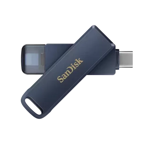 SanDisk iXpand unidad flash USB 128 GB USB Type-C / Lightning 3.2 Gen 1 (3.1 Gen 1) Azul