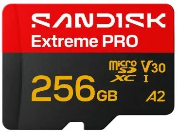 Sandisk Extreme Pro Micro SD 256GB