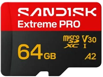 SanDisk Extreme PRO microSD UHS-I 64 GB MicroSDHC
