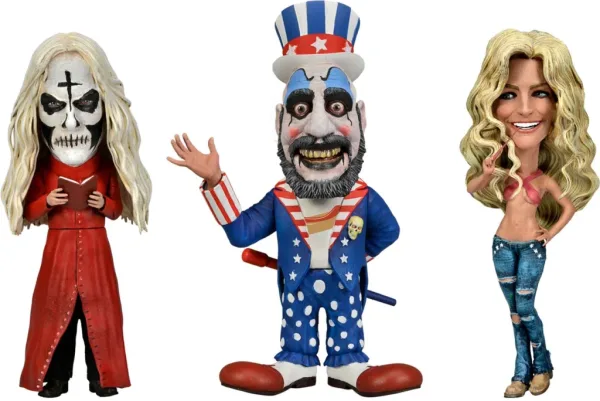 Figura neca big head 3 stylized set little house of 1000 corpses