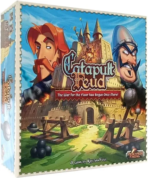 Juego de mesa castillos y catapultas edad recomendada 8 años ingles idioma