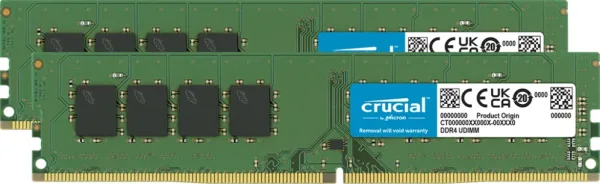 DDR4 Crucial 2 X 32GB 3200