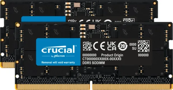 DDR5 SODIMM CRUCIAL 2x 16GB 5600