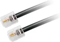 ClearOne 830-158-011L cable de serie Negro 7,6 m RJ-45