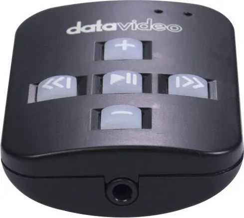 DataVideo WR-500 mando a distancia IR inalámbrico Monitor Botones