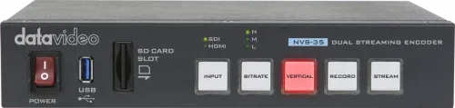 DataVideo NVS-35 Negro