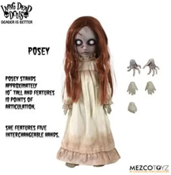 Figura mezco toyz posey living dead dolls posey 25.5cm