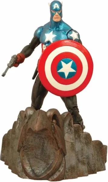 Figura diamond select toys marvel nuevo capitan america