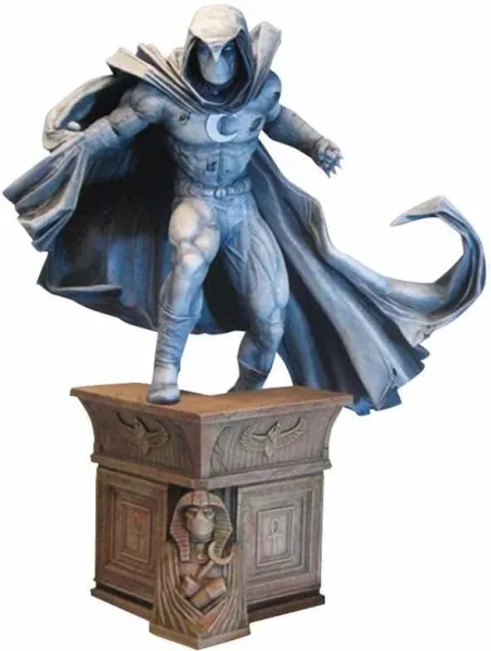 Figura diamond select toys marvel premier colection moon knight caballero luna estatua