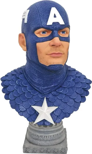 Figura diamond collection marvel comics capitan america legends collection 1 - 2 escala