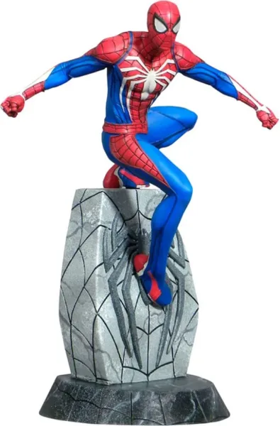 Figura diamond select toys marvel gallery spider - man edicion videojuego