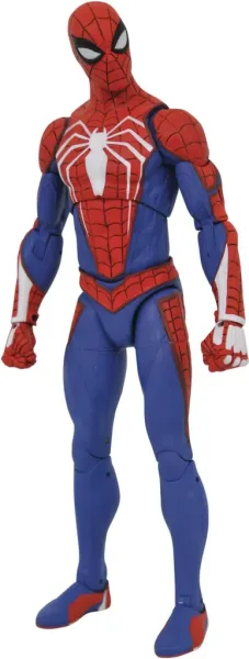 Spider - man action fig. 18 cm marvel select gameverse re - run
