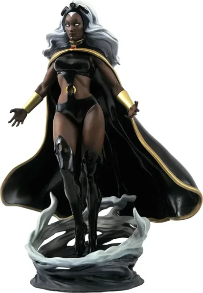 Figura diamond select toys marvel comic gallery diorama x - men storm tormenta