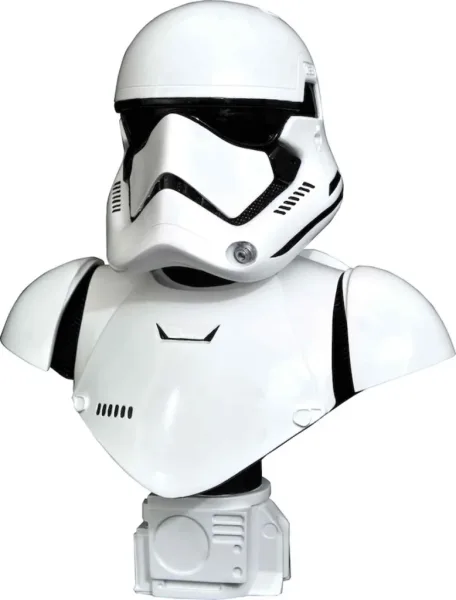 Figura busto diamond select toys star wars tfa first order trooper legends in 3d escala 1 - 2