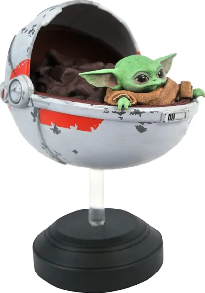 Figura diamond select toys star wars the mandalorian the child grogu cochecito flotante 1 - 6 escala re - run resina