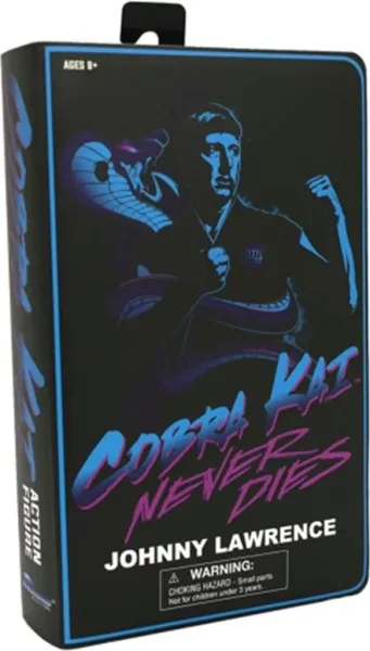 Figura diamond select toys vhs cobra kai johnny lawrence san diego comic con sdcc 2022 exclusivo