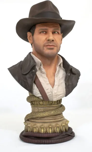 Figura diamond select toys indiana jones legends in 3d raiders of the lost ark