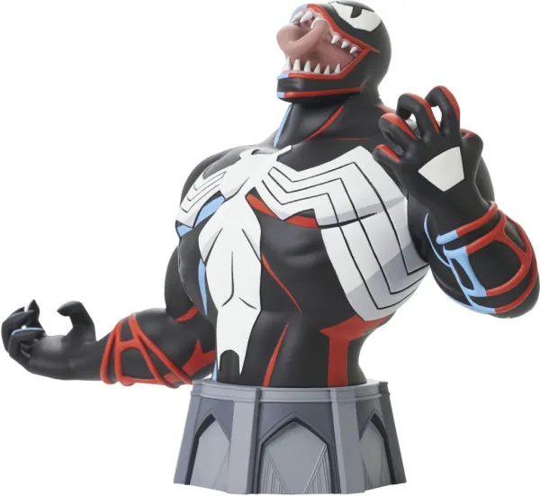 Figura busto diamond collection marvel animated venom mini busto