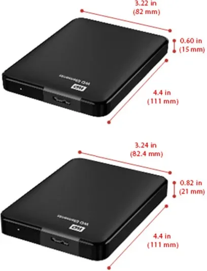 HDD EXTERNO WD 2.5 1 TB 3.0 ELEMENTS BLACK