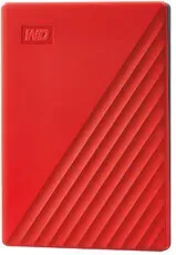 Western Digital My Passport disco duro externo 2000 GB Rojo