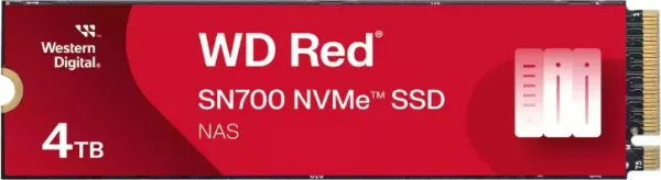 4 TB SSD SERIE M.2 2280 PCIe RED NVMe SN700 WD