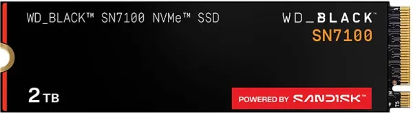 2 TB SSD SERIE M.2 2280 PCIe BLACK NVME SN7100 WD
