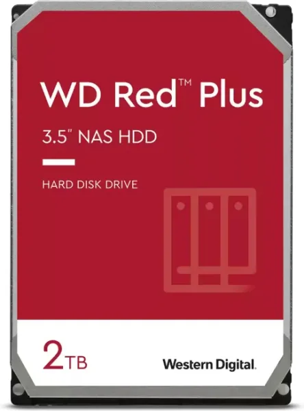 DISCO DURO 2 TB 3.5'' SATA WD RED PLUS
