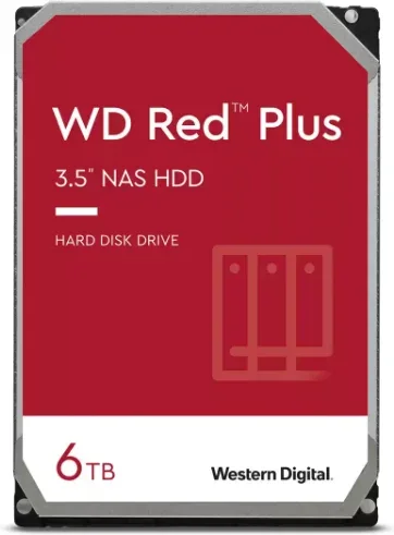 DISCO DURO 3.5  6 TB SATA WD 256MB 7200RPM DESKTOP RED
