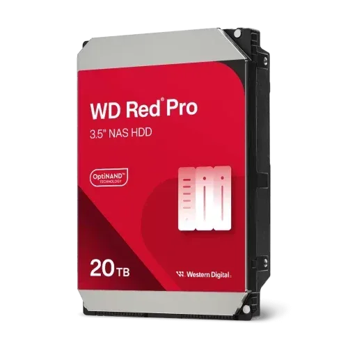 Western Digital Red Pro WD202KFGX disco duro interno 20 TB 7200 RPM 512 MB 3.5" Serial ATA III