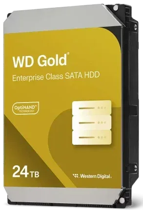 HD Wd Interno Desktop Enterprise  24TB 3.5  SATA Wd Gold  - Wd242Kryz