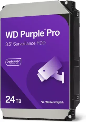 Western Digital Purple Pro WD241PURP disco duro interno 24 TB 7200 RPM 512 MB 3.5" SATA