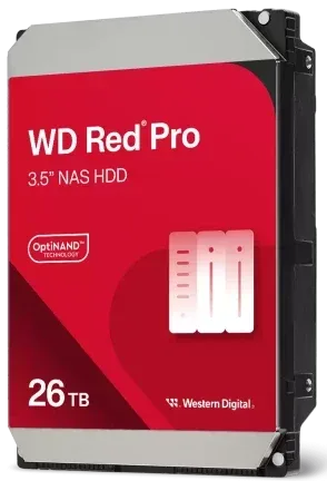 Western Digital Red Pro WD260KFGX disco duro interno 26 TB 7200 RPM 512 MB 3.5" Serial ATA III