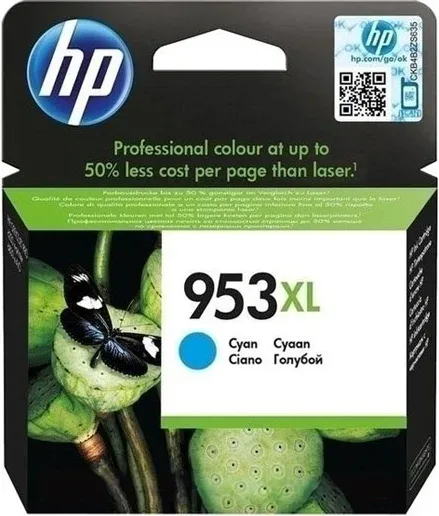 CARTUCHO TINTA CYAN HP 953 XL (F6U16AE)