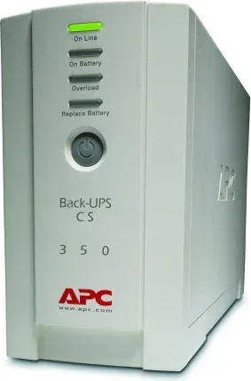 APC Back-UPS sistema de alimentación ininterrumpida (UPS) En espera (Fuera de línea) o Standby (Offline) 0,35 kVA 210 W 4 salidas AC