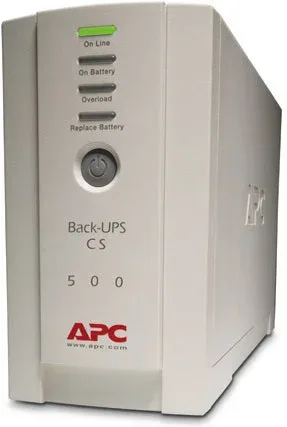APC Back-UPS sistema de alimentación ininterrumpida (UPS) En espera (Fuera de línea) o Standby (Offline) 0,5 kVA 300 W 4 salidas AC