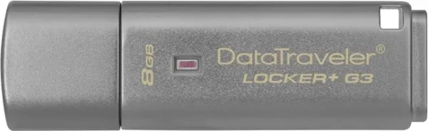 USB DISK 8 GB DATATRAVELER LOCKER+ G3 USB 3.0 KINGSTON
