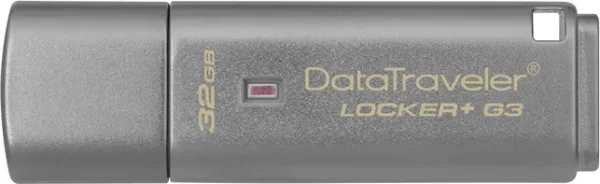 USB DISK 32 GB DATATRAVELER LOCKER+ G3 USB 3.0 KINGSTON
