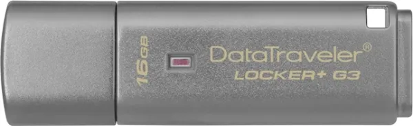 USB DISK 16 GB DATATRAVELER LOCKER+ G3 USB 3.0 KINGSTON