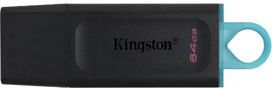 KINGSTON 64GB USB3.2 GEN 1 DATATRAVELER EXODIA (BLACK + TEAL)