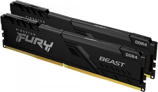 DDR4 16 GB (2X8KIT) 3600 Mhz. FURY BEAST KINGSTON