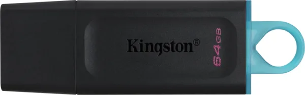USB 3.2 DataTraveler 2x 64GB EXODIA Negro/Turquesa