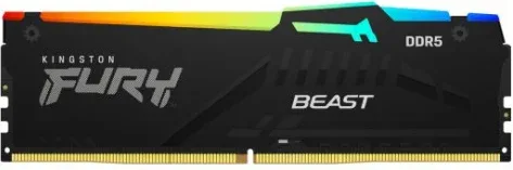 Memoria Kingston Fury Beast RGB DDR5 16GB 5200Mhz  Cl40  Kf5